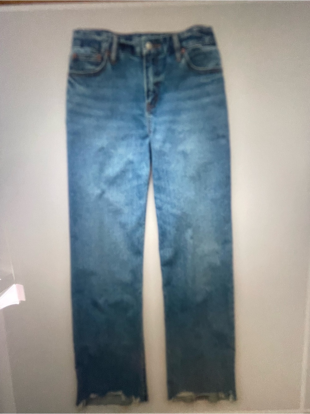 American Eagle curvy stovepipe jeans
